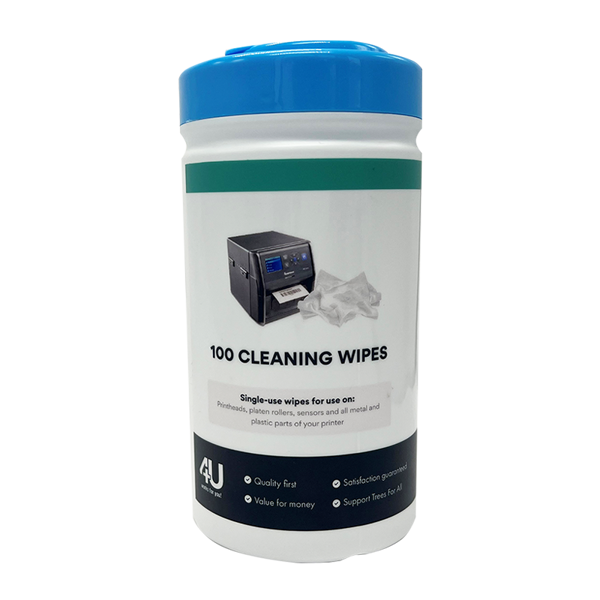 Picture of 4U cleaning wipes (tub, 100 pcs)